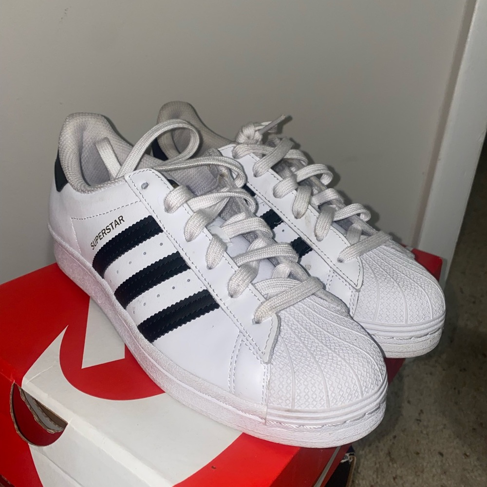 Adidas Black and white sneakers